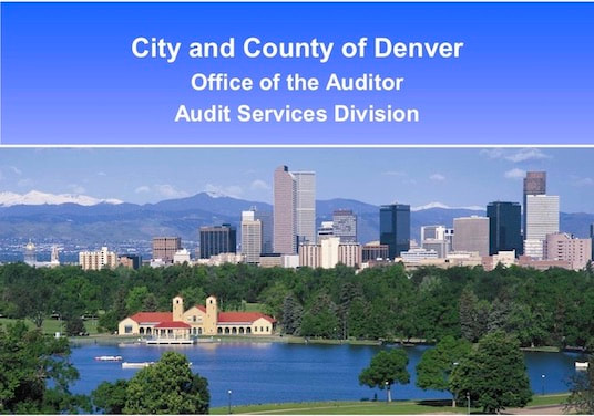 top part of "City and County of Denver's 2008 Annual Report" cover
